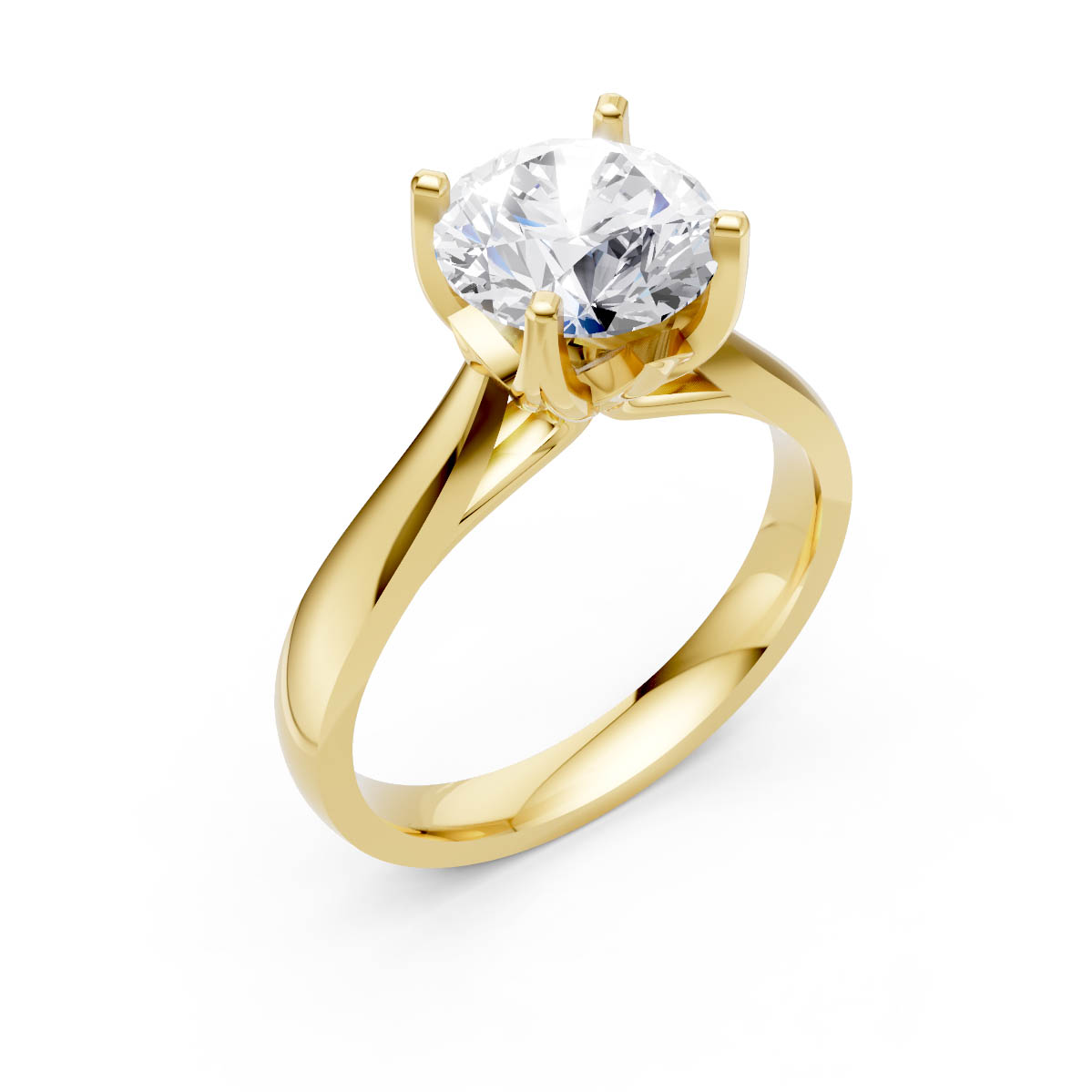 Eternal Radiance Solitaire Ring view 3