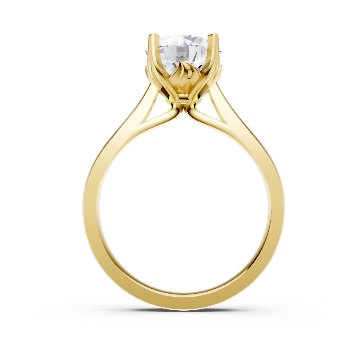 Eternal Radiance Solitaire Ring view 4