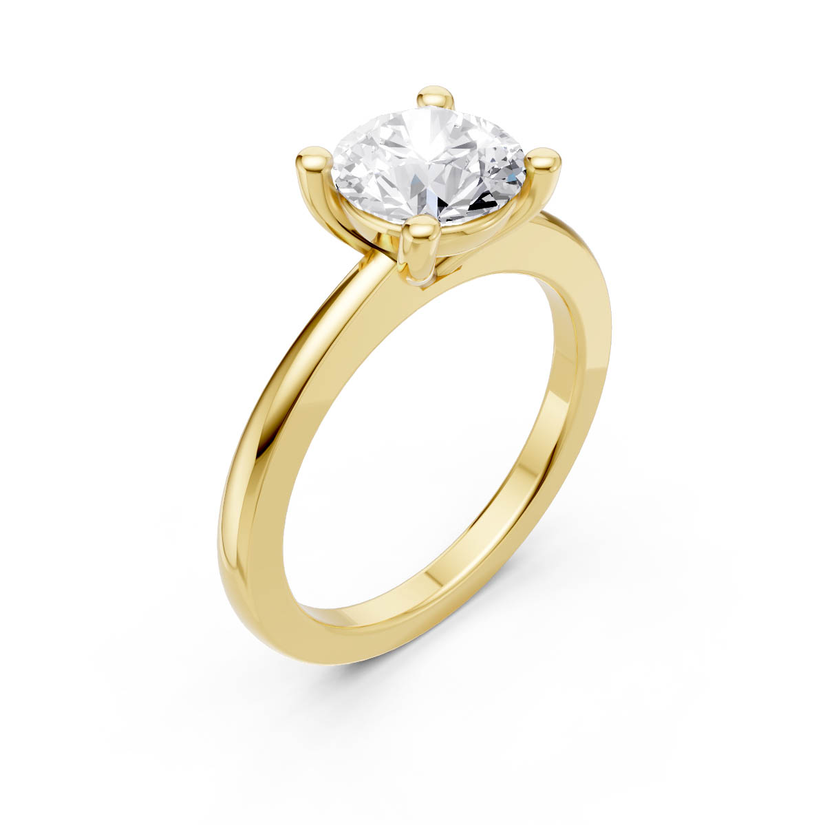 Timeless Solitaire Grace Ring view 3