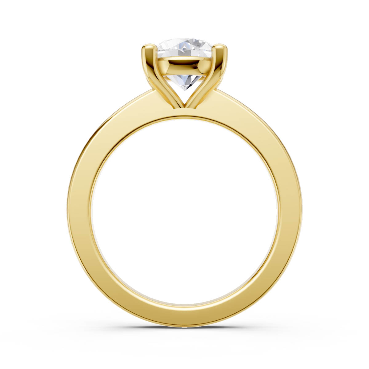 Timeless Solitaire Grace Ring view 4