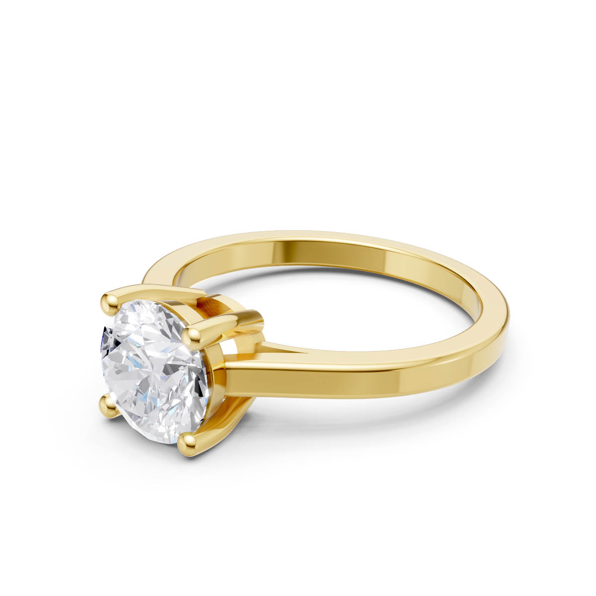 Classic Brilliance Solitaire Ring view 2