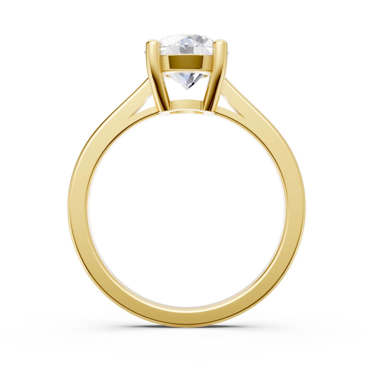 Classic Brilliance Solitaire Ring view 4
