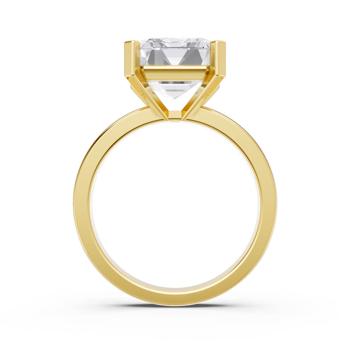 Radiant Emerald Elegance Ring view 4