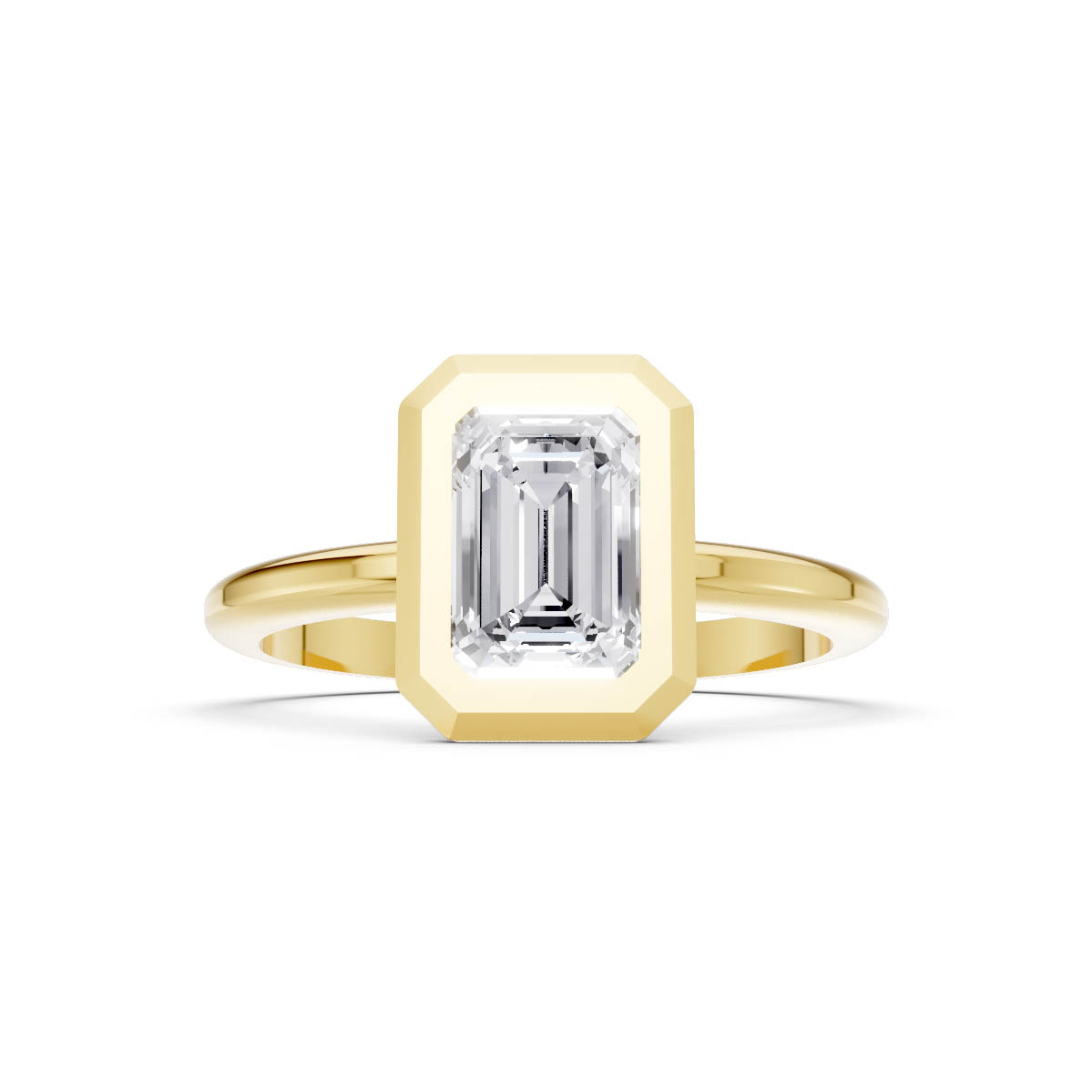Regal Emerald Halo Ring