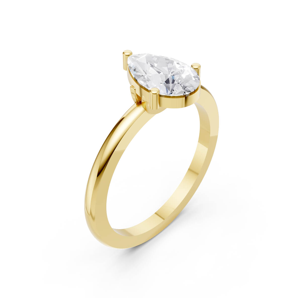 Eternal Pear Grace Ring view 3