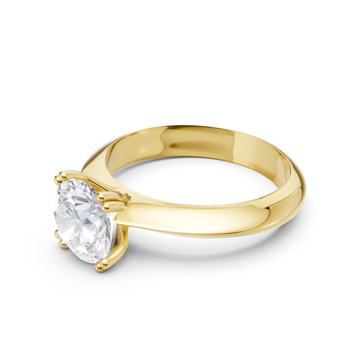 Heritage Classic Solitaire Ring view 2