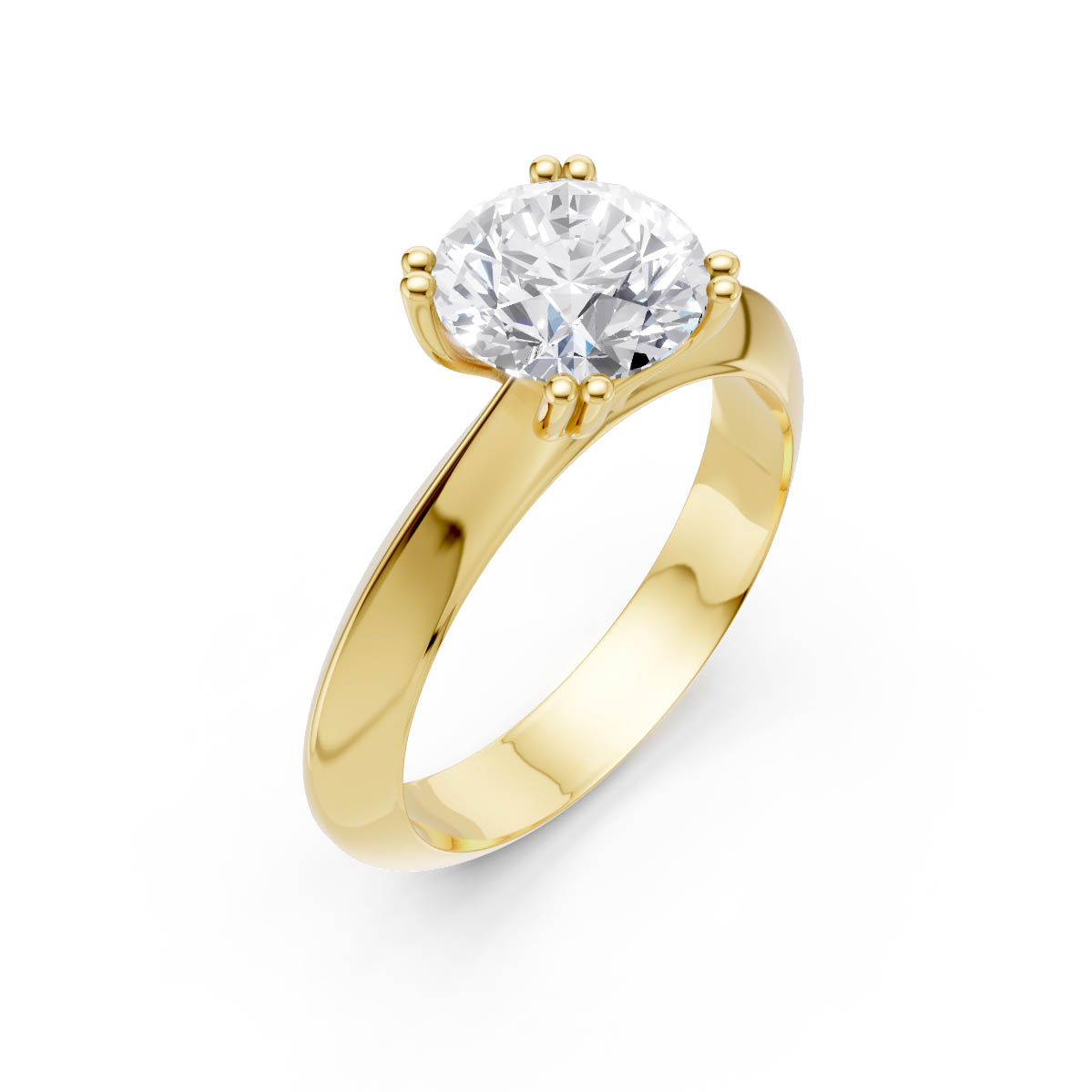 Heritage Classic Solitaire Ring view 3