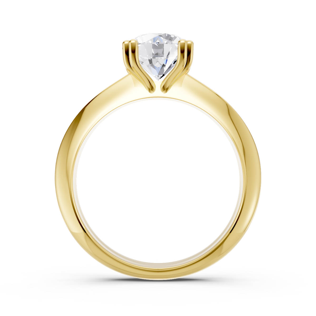 Heritage Classic Solitaire Ring view 4