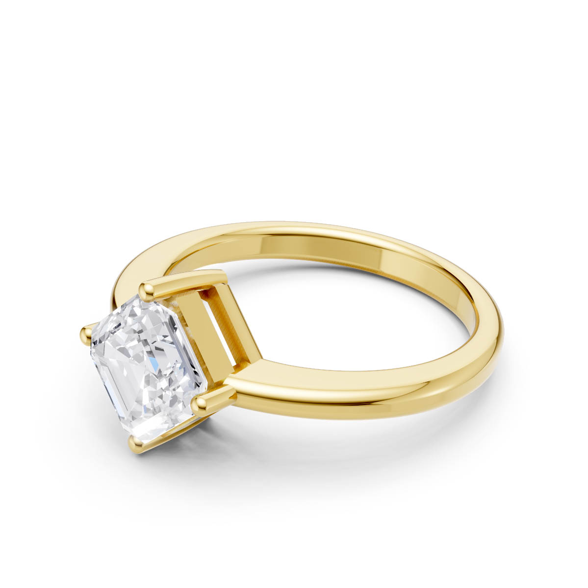 Royal Prism Solitaire Ring view 2