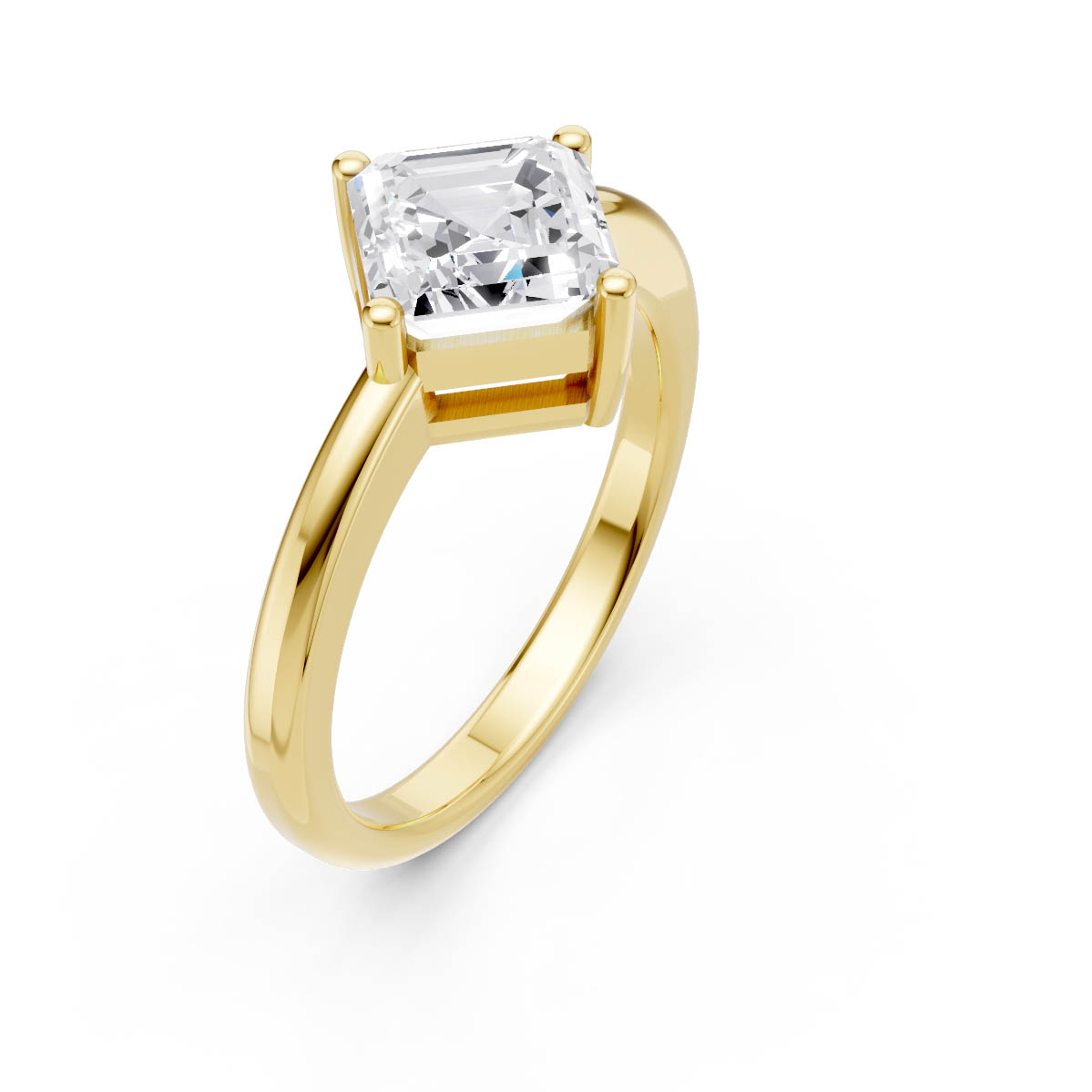 Royal Prism Solitaire Ring view 3