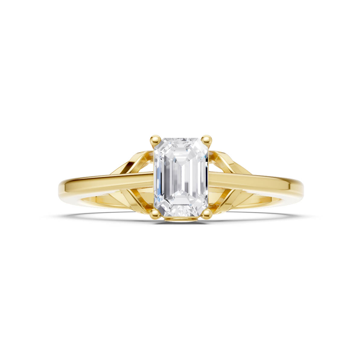 Majestic Emerald Crown Ring