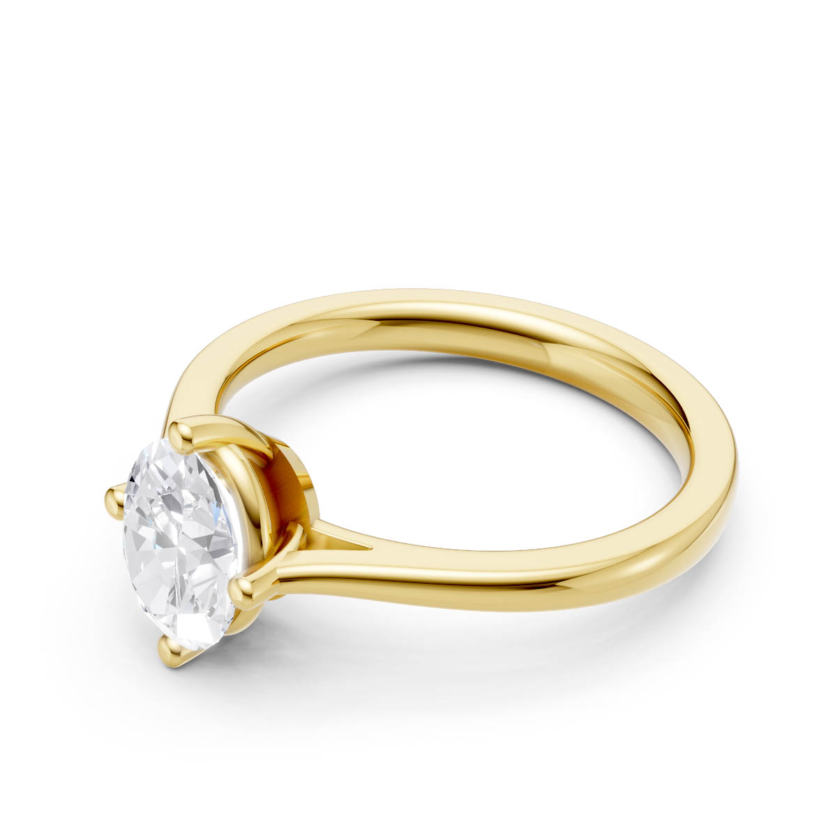Aurelia Oval Solitaire view 2