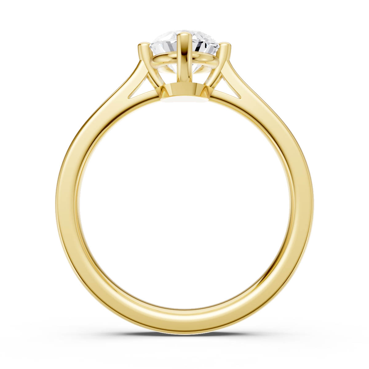 Aurelia Oval Solitaire view 4