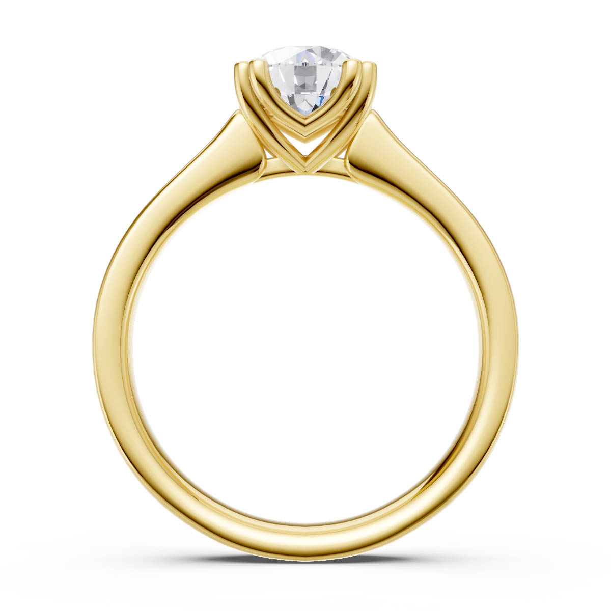 Zenith White Crown Solitaire view 4