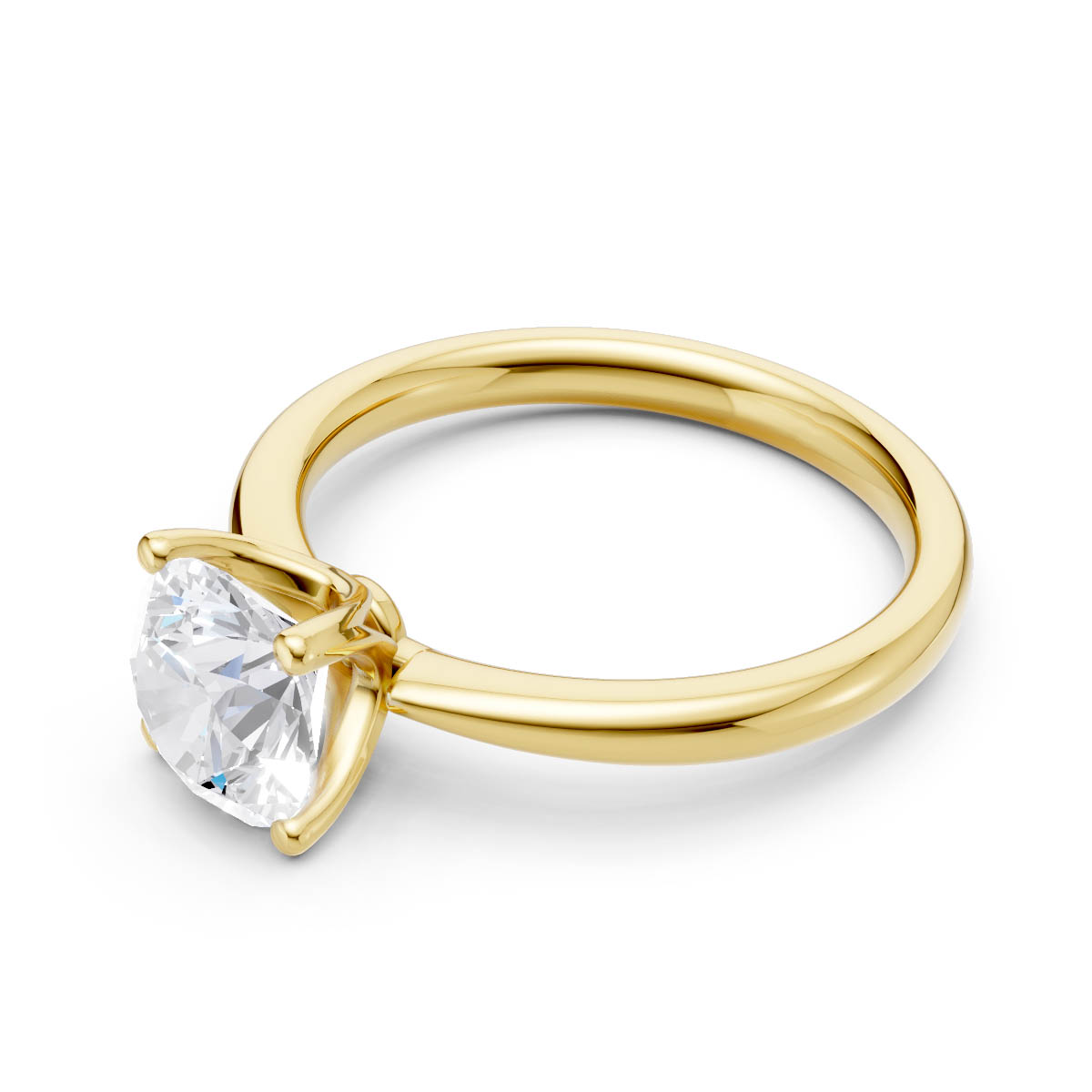 Amara Tapered Cathedral Solitaire view 2