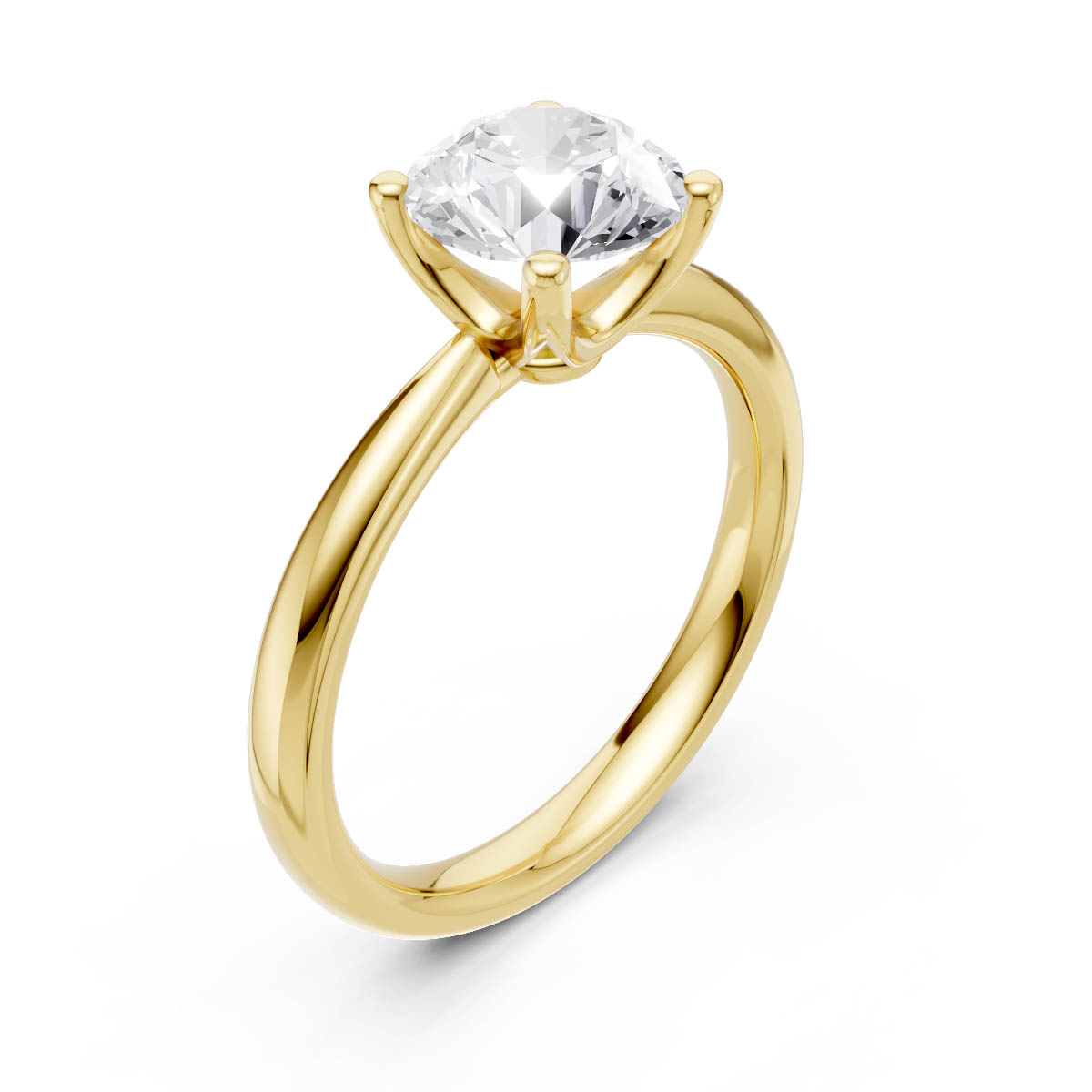 Amara Tapered Cathedral Solitaire view 3