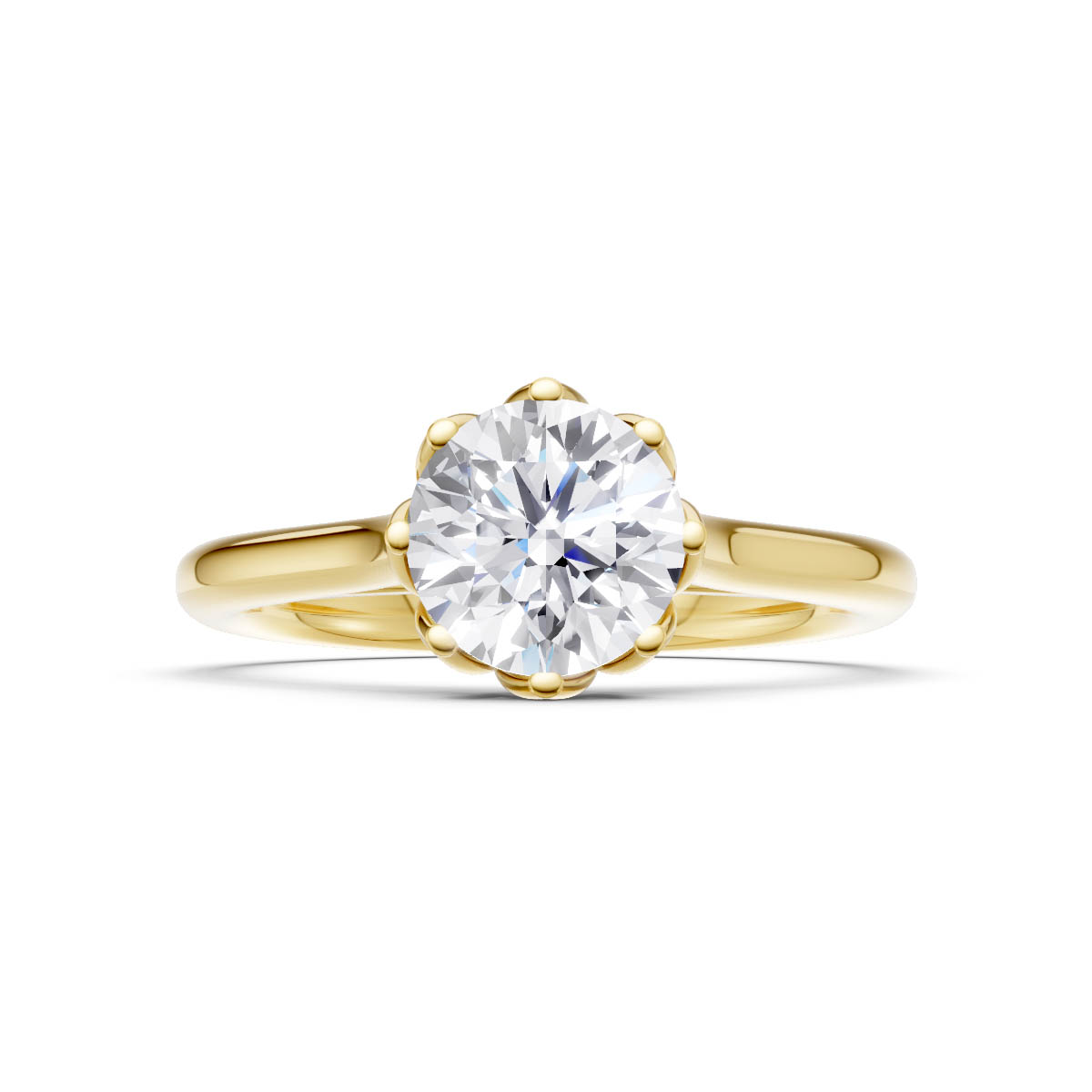 Thalia Lotus Crown Solitaire