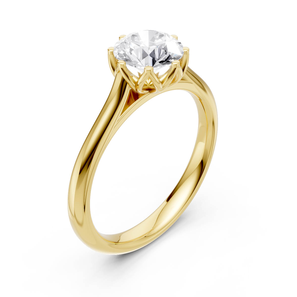 Thalia Lotus Crown Solitaire view 3