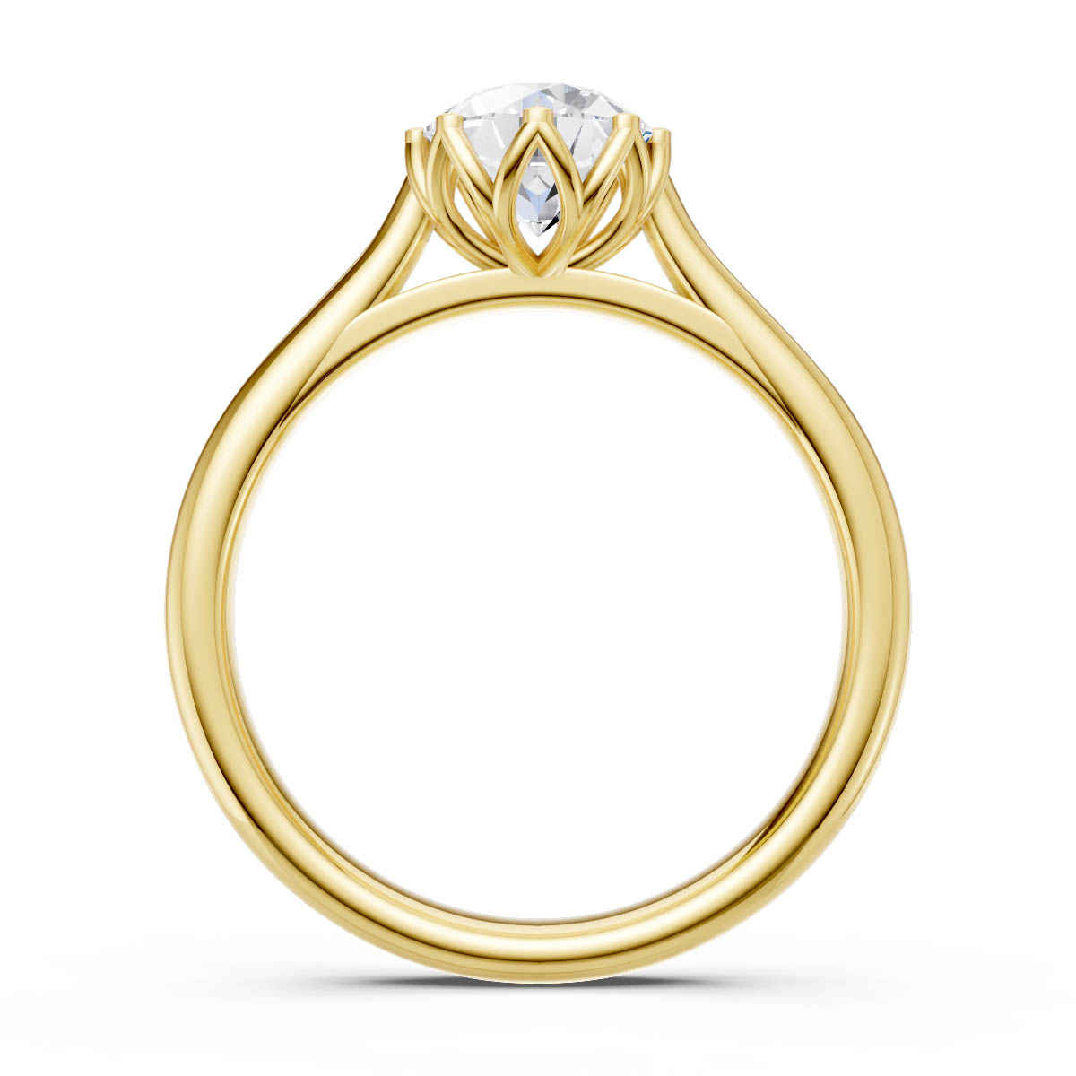 Thalia Lotus Crown Solitaire view 4