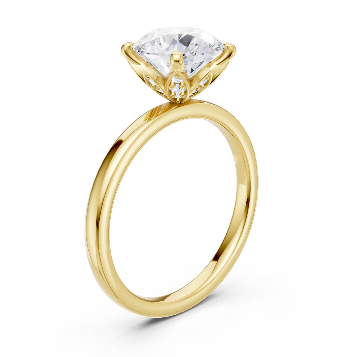 The Rosé Fleur Solitaire view 3