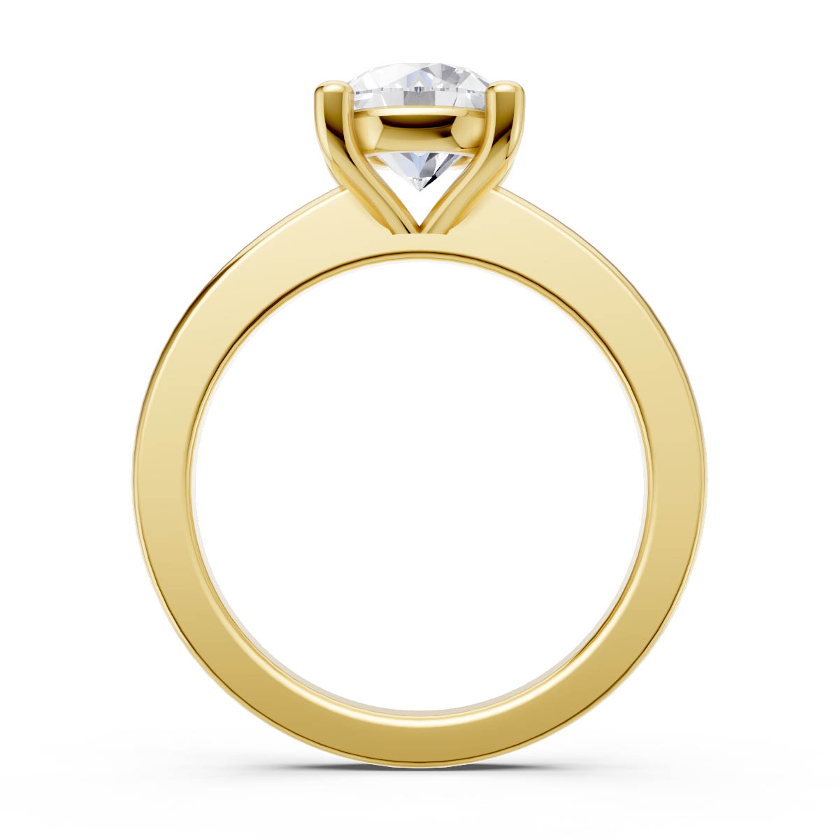 The Lumina Solitaire Ring view 4