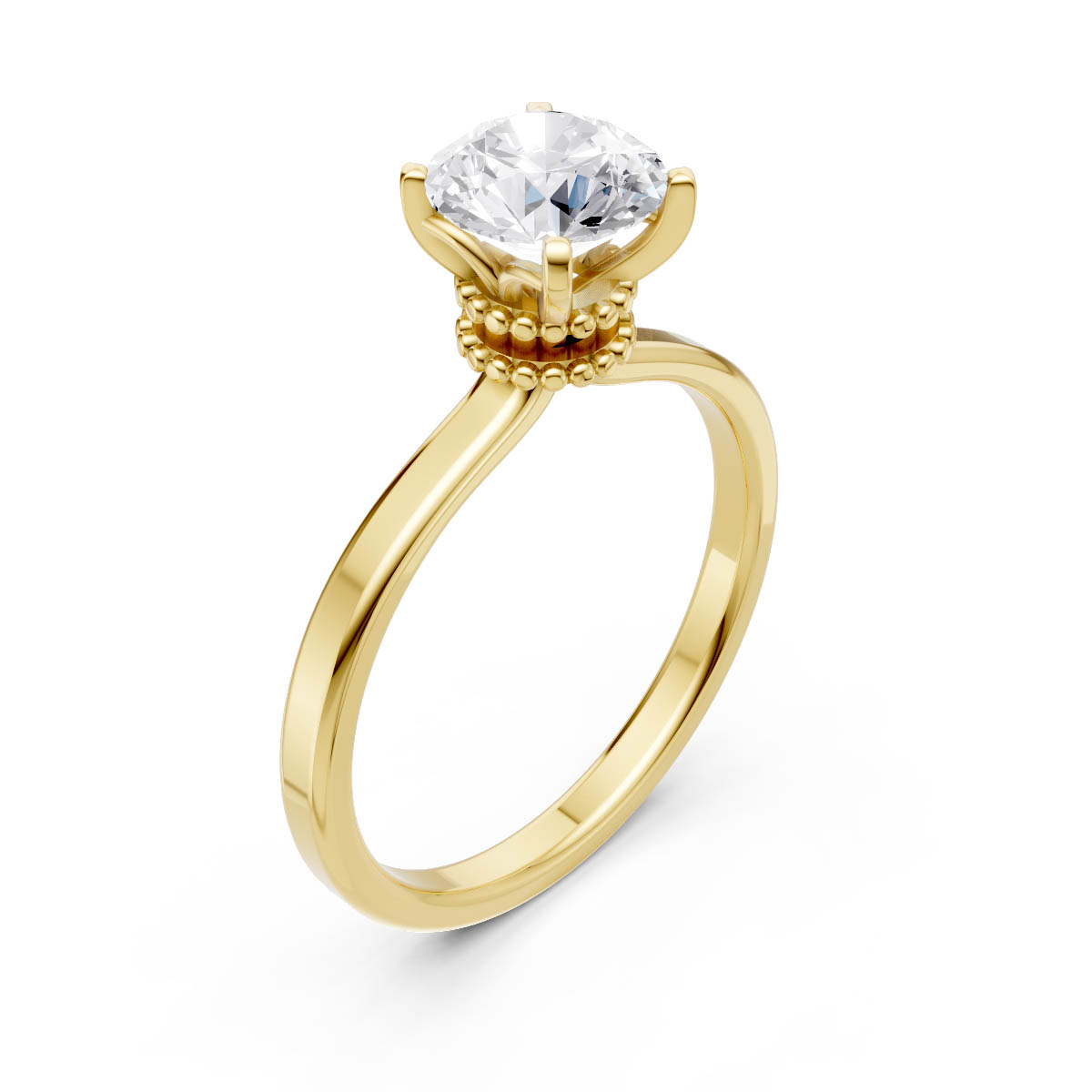 The Thalia Double-Prong Ring view 3