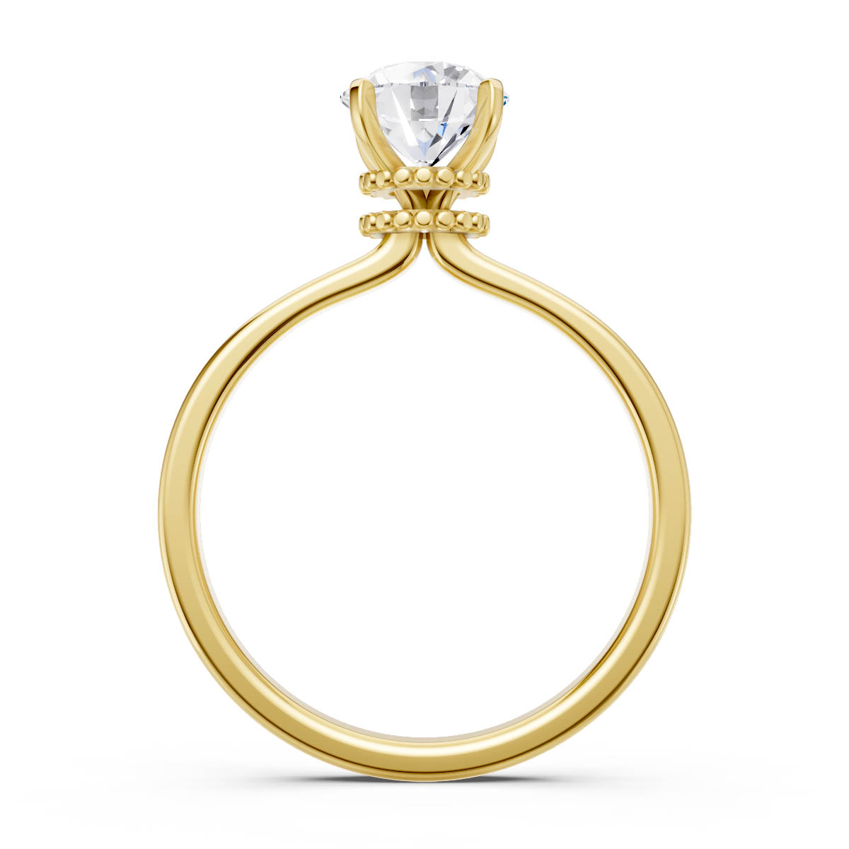 The Thalia Double-Prong Ring view 4