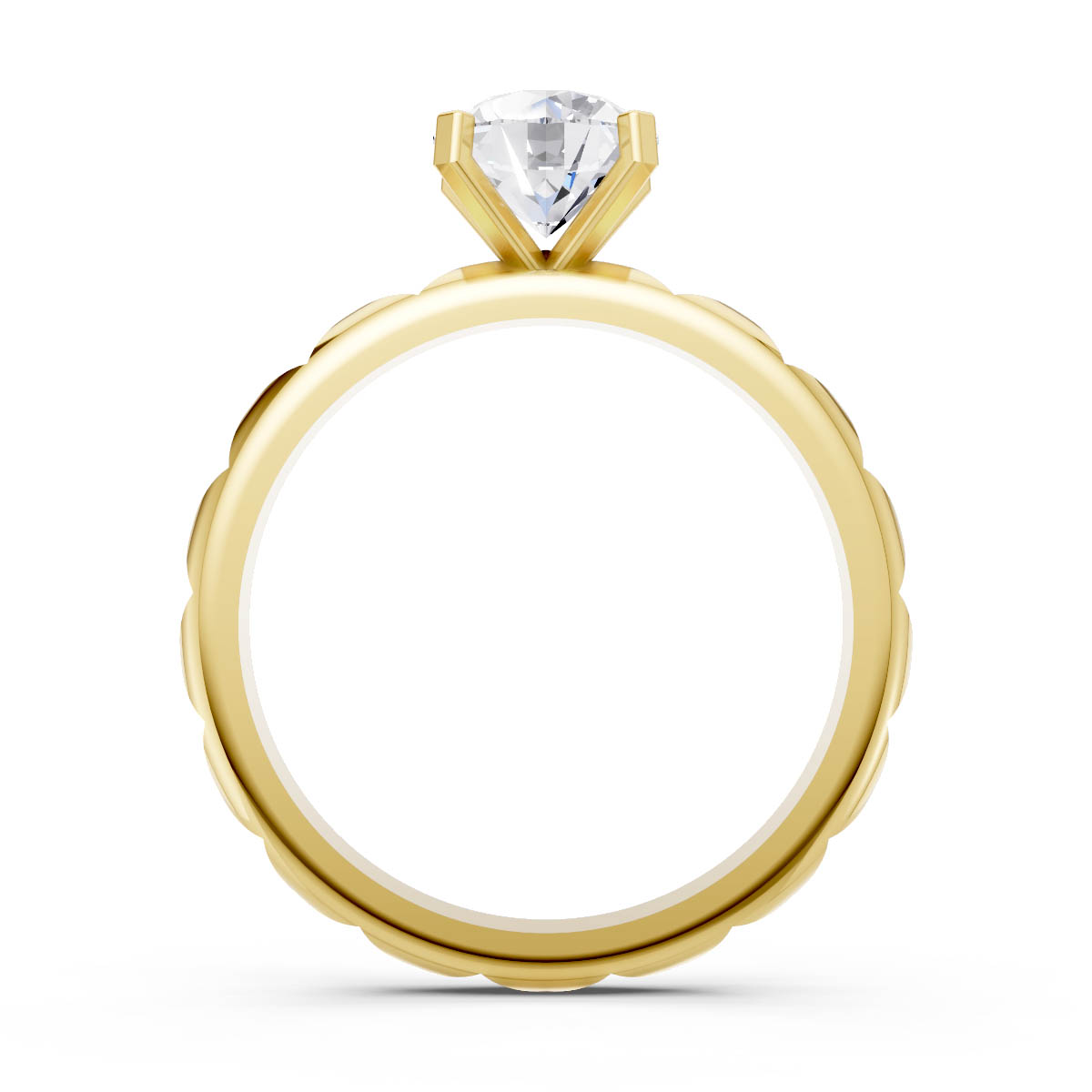 The Kismet Interlocking Solitaire view 4