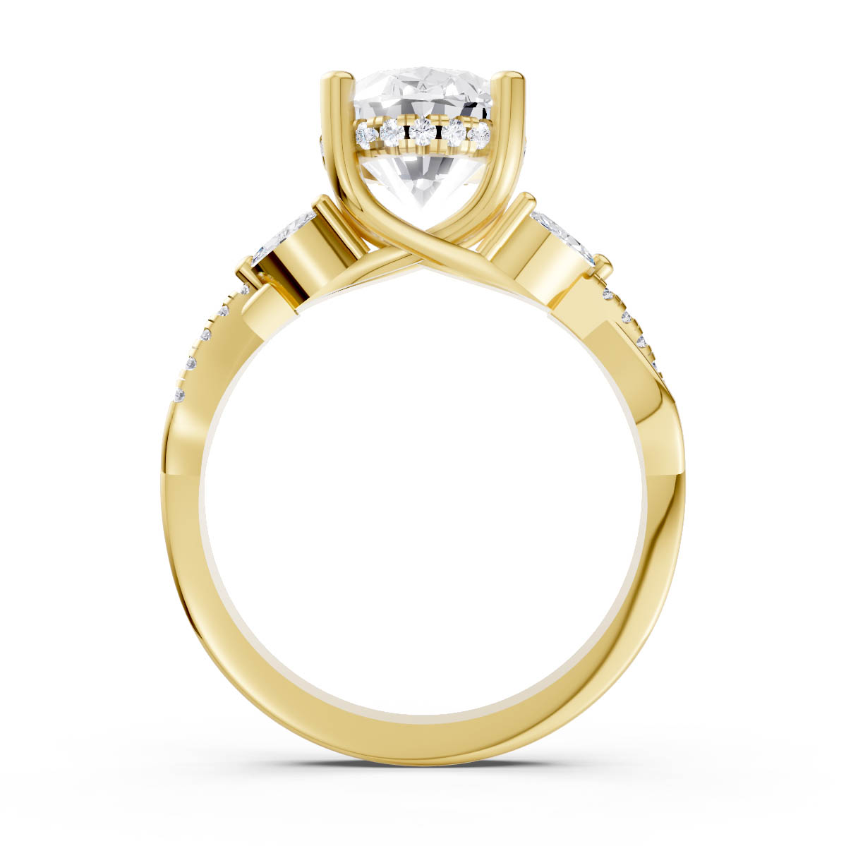 Eternal Bloom Oval Ring view 4