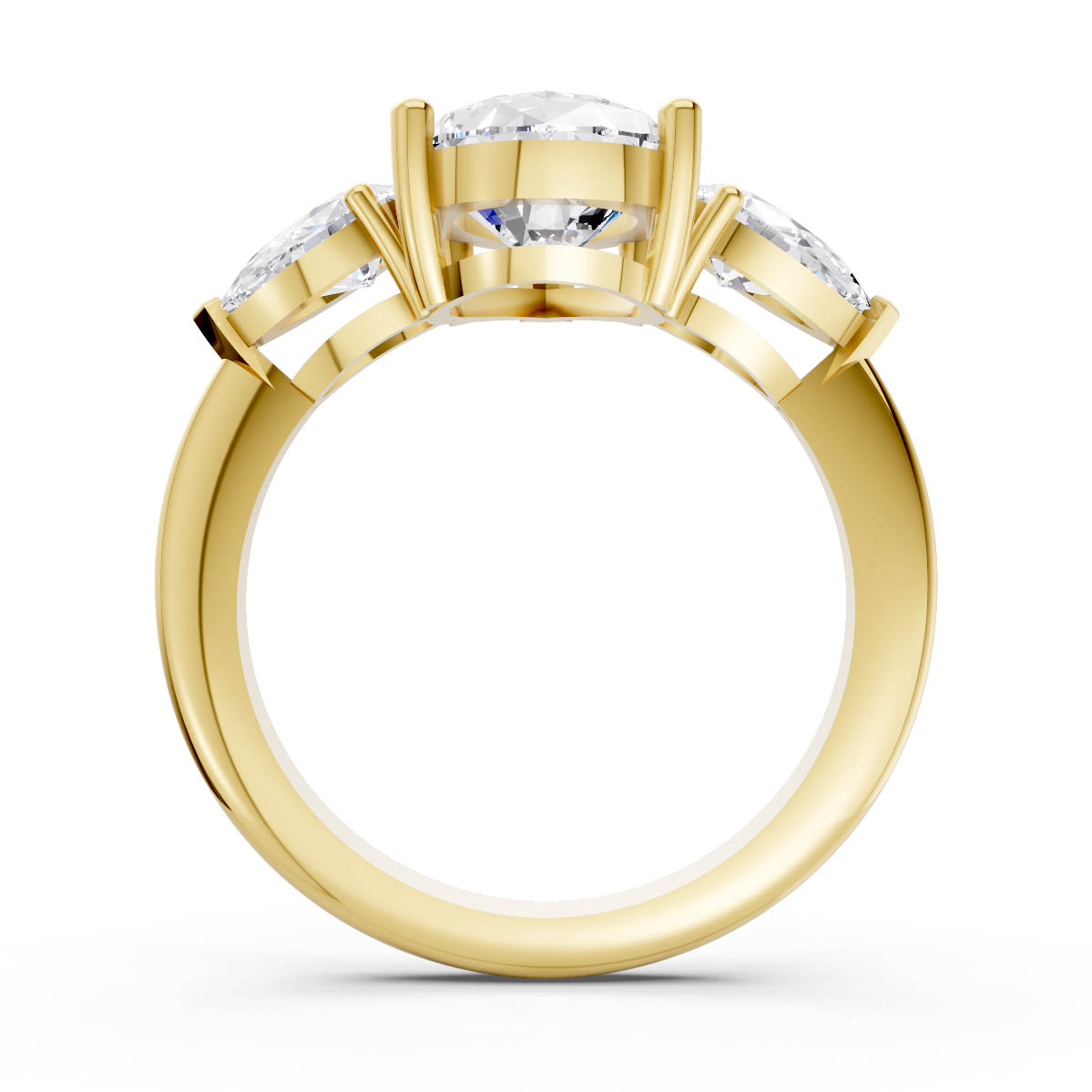 Royal Teardrop Ring view 4