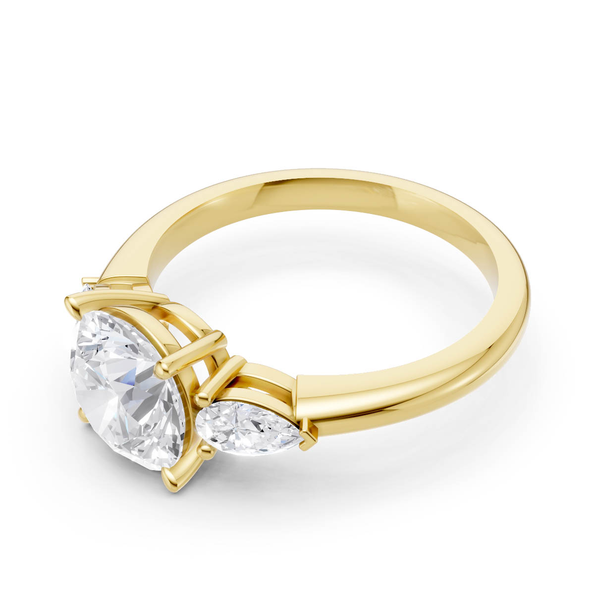 Celestial Round Brilliance Ring view 2