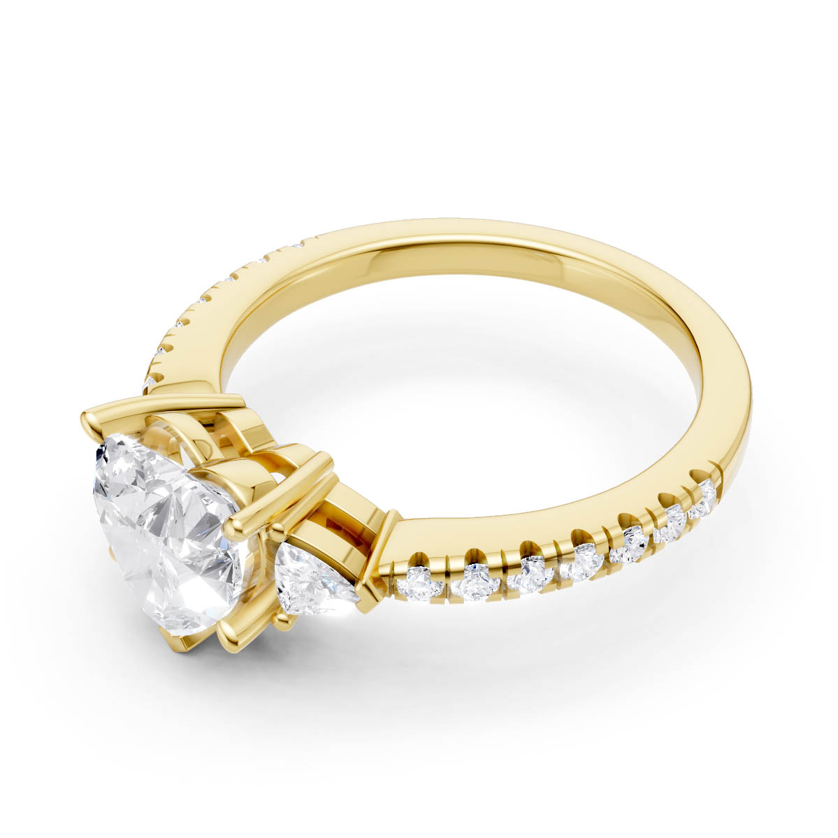 Celestial Prism Heart Ring view 2