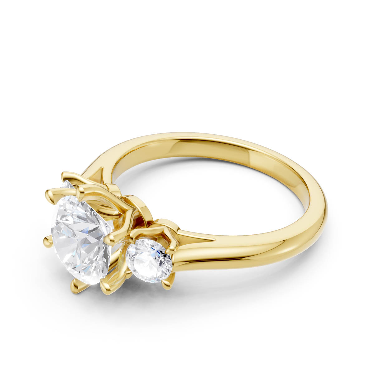 Celestial Radiance Crown Ring view 2