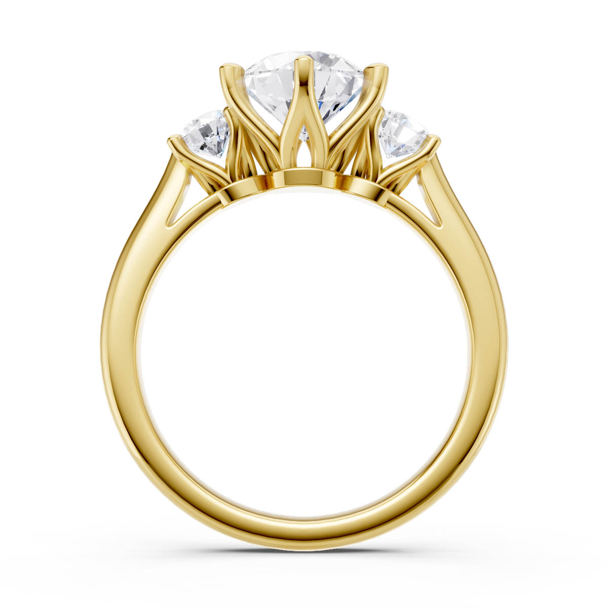 Celestial Radiance Crown Ring view 4
