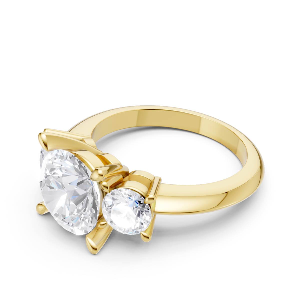 Celestial Brilliance Trio Ring view 2