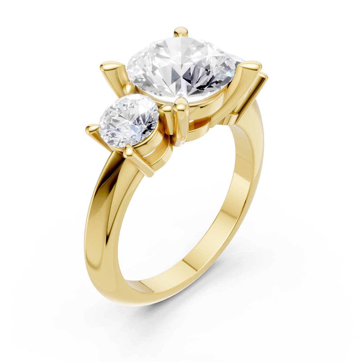 Celestial Brilliance Trio Ring view 3