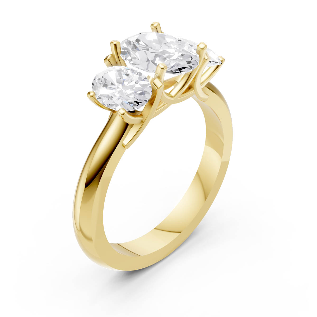 Eternal Oval Symphony Ring view 3