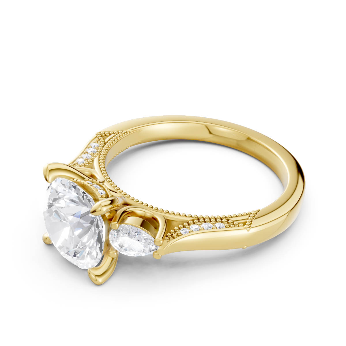 Luna Crown Ring view 2