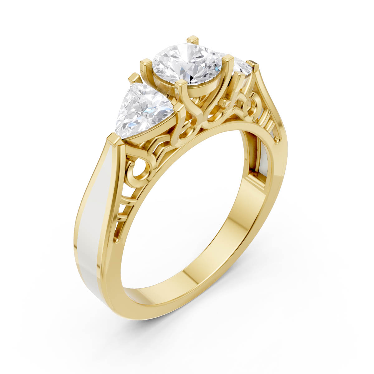 Celestial Trinity Ring view 4