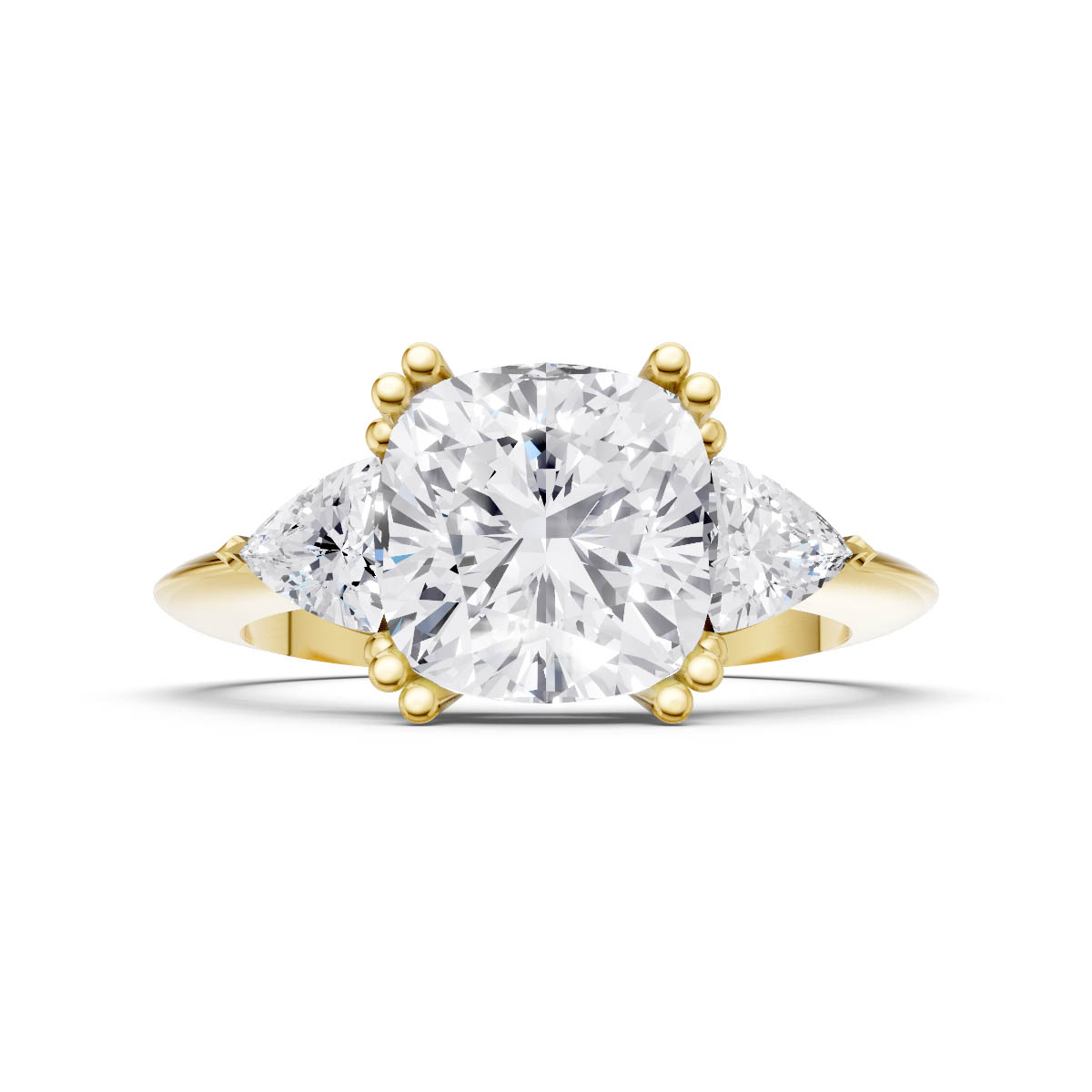Stellar Triad Crown Ring view 3