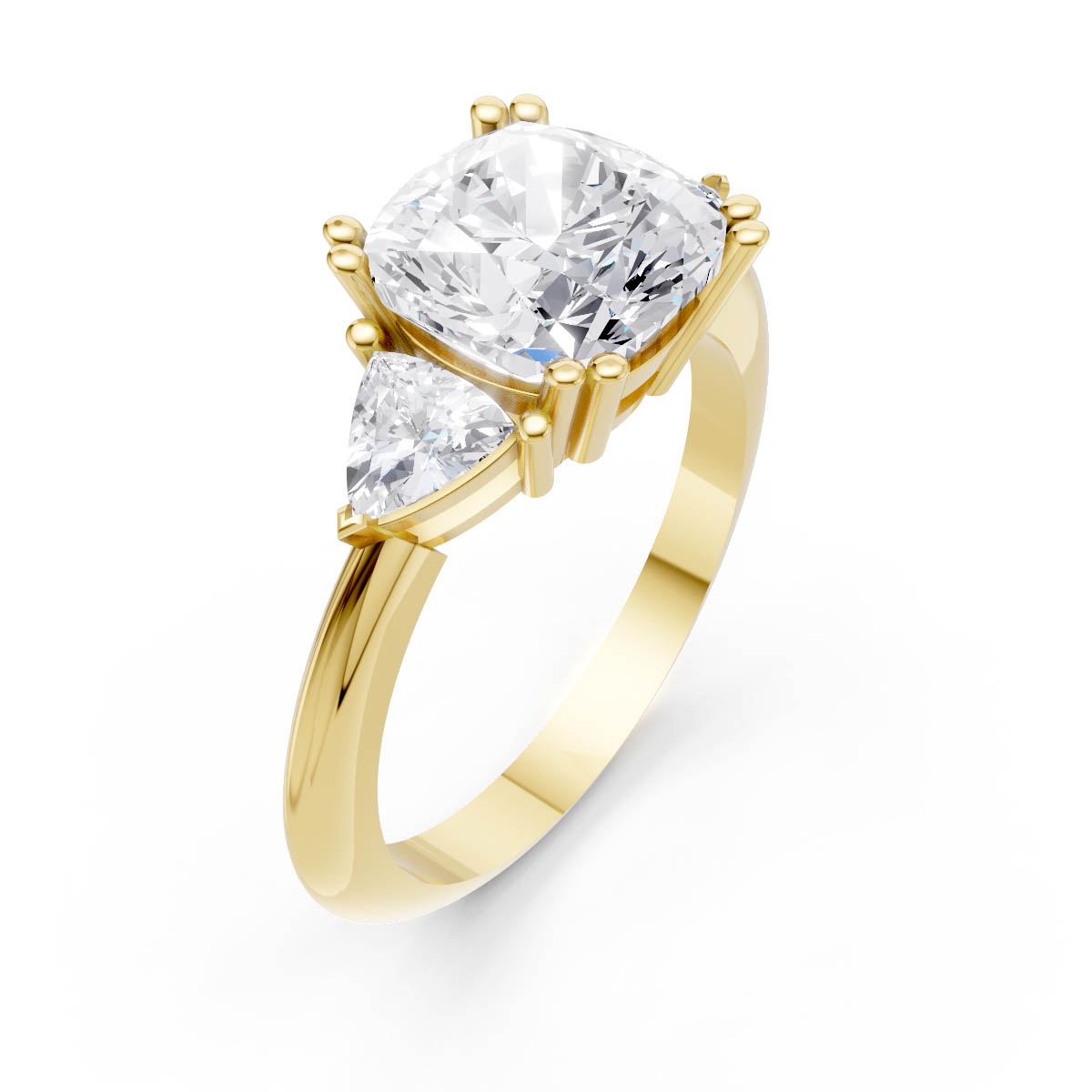 Stellar Triad Crown Ring view 4