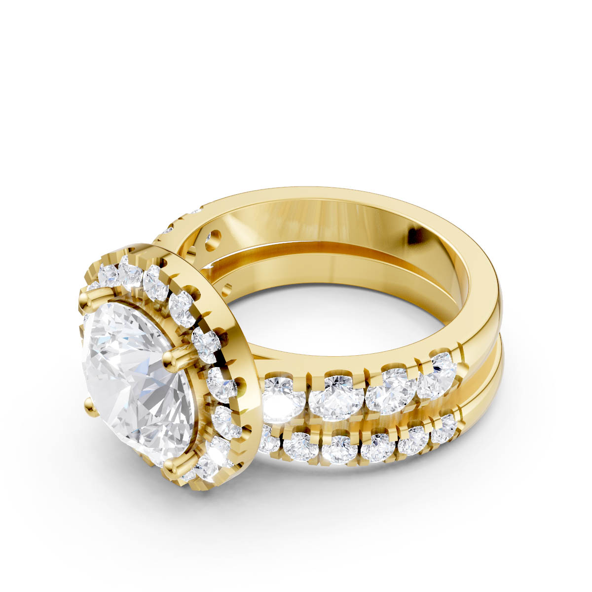 Queen Arabella Pair Ring view 2