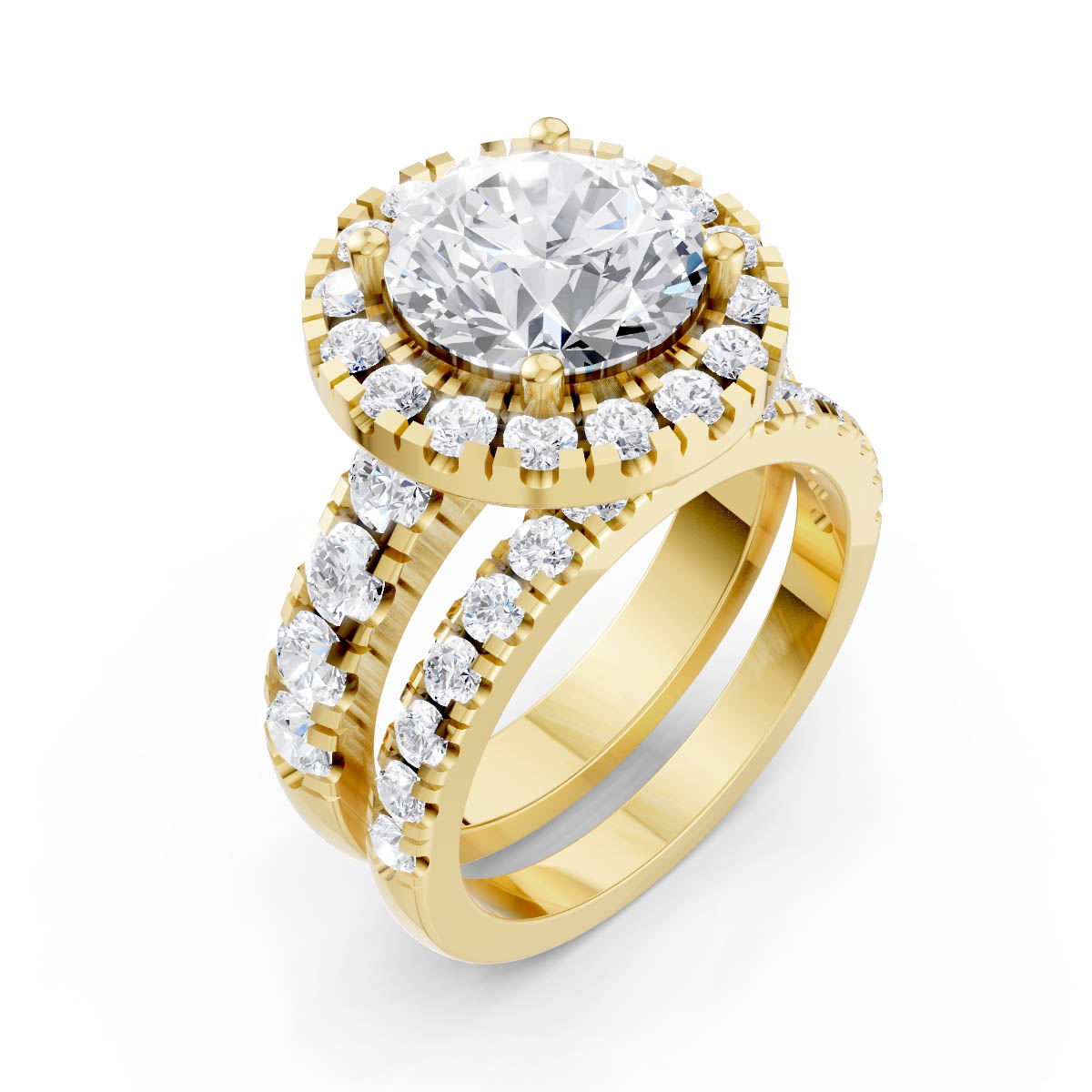 Queen Arabella Pair Ring view 4