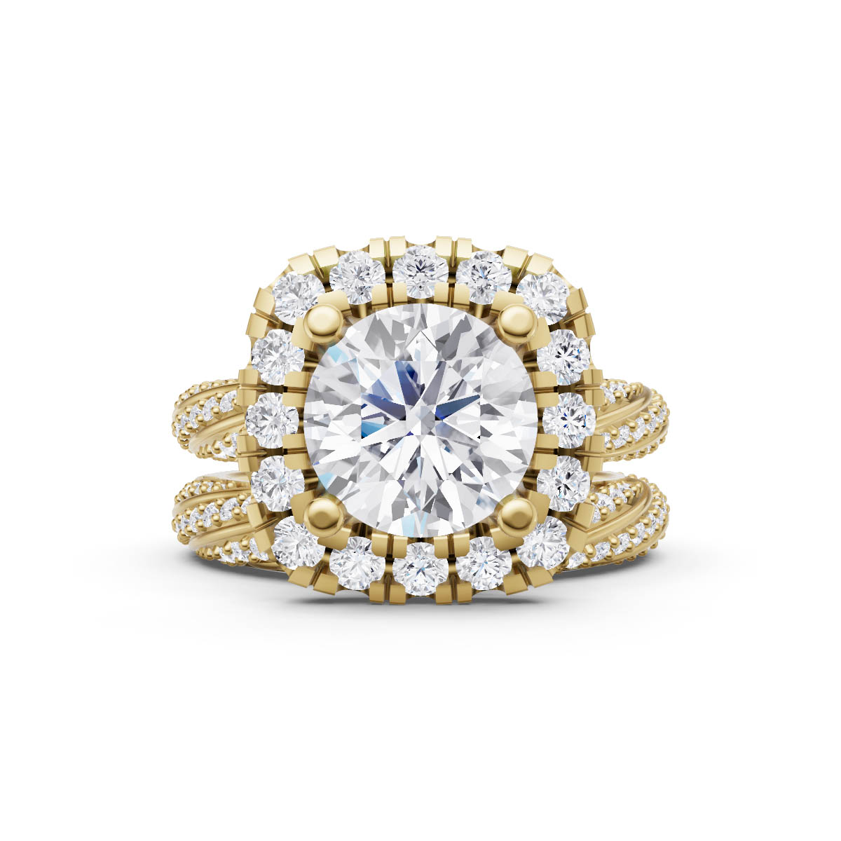 Celestia Bond Couple Rings view 3