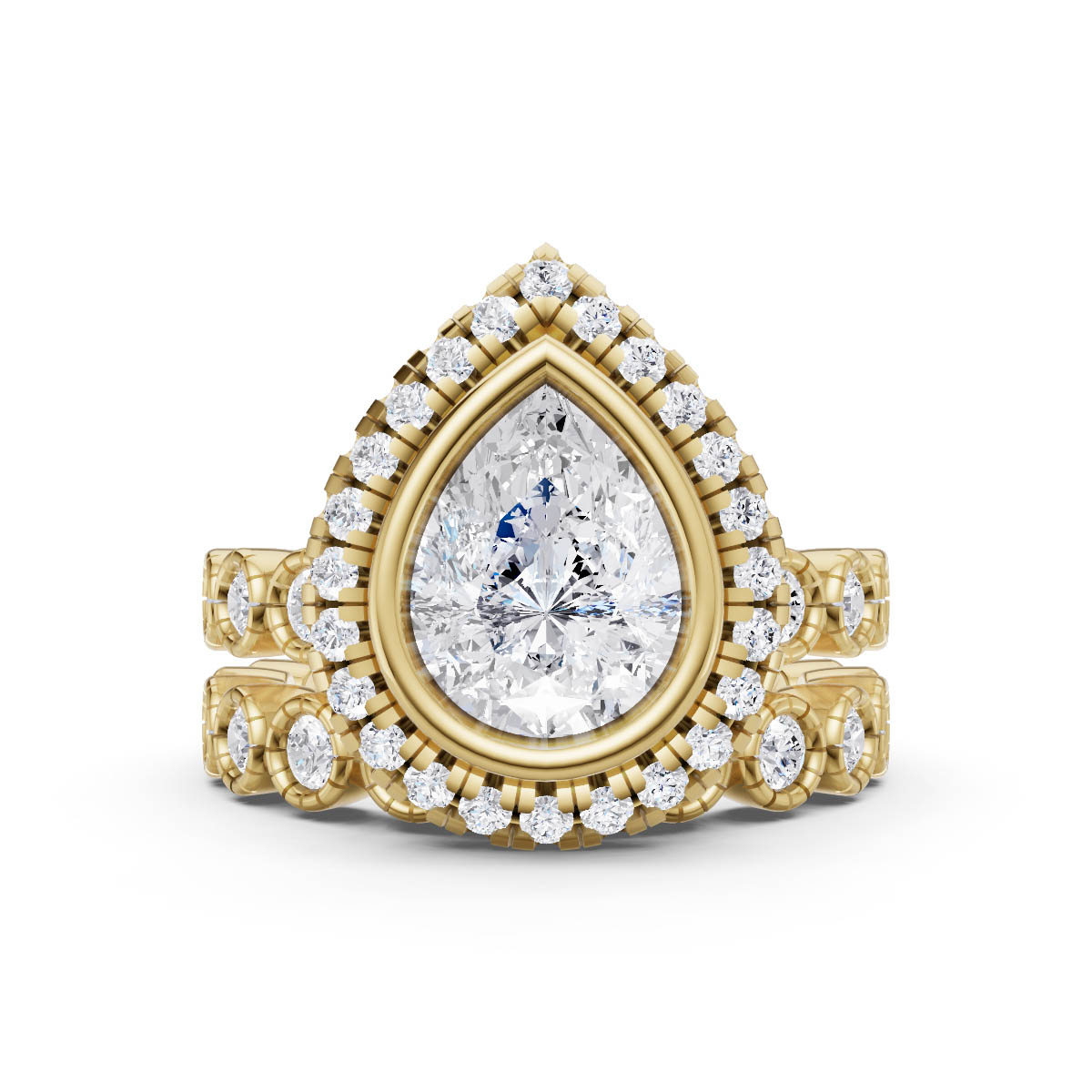 Eterna Duet Crown Ring view 3