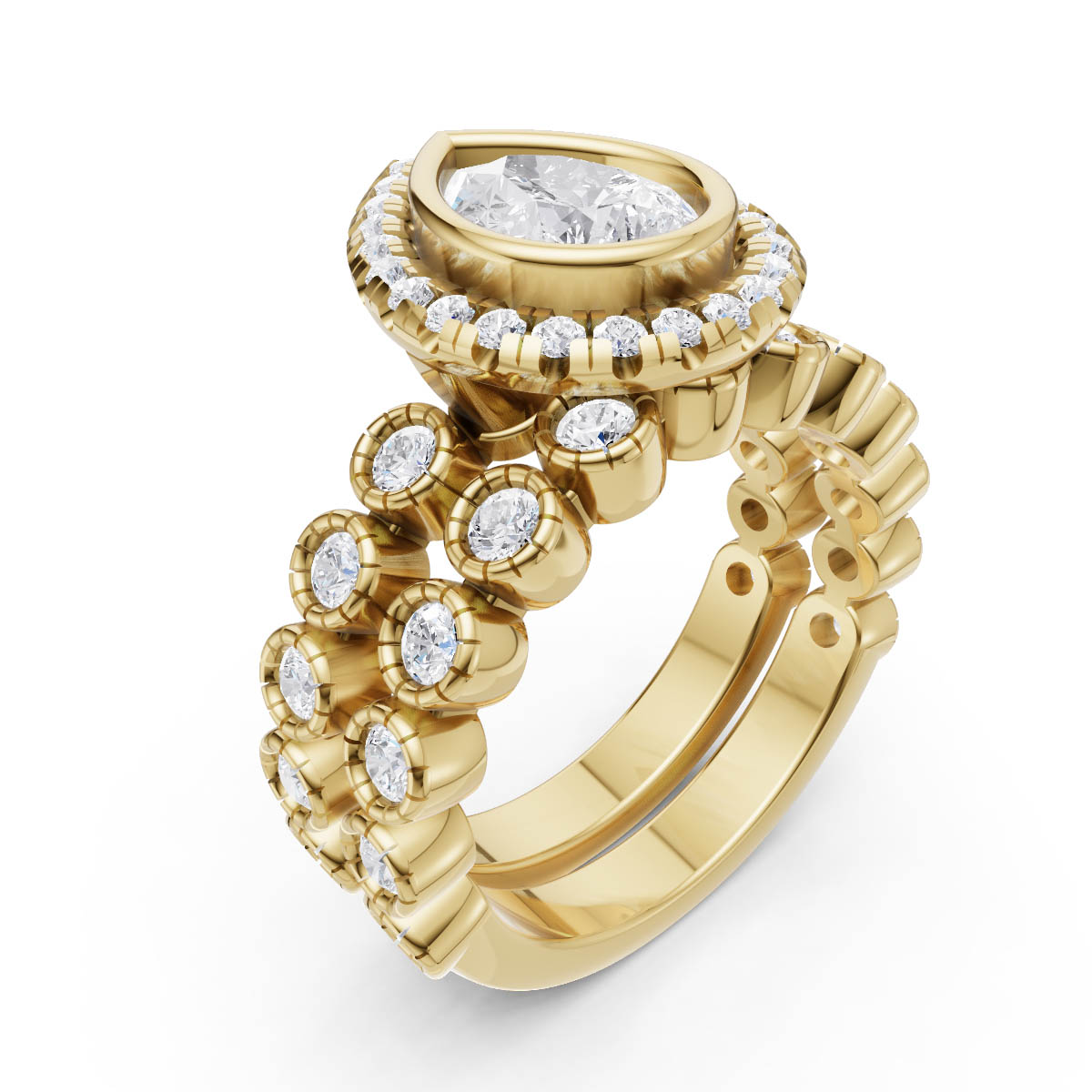 Eterna Duet Crown Ring view 4