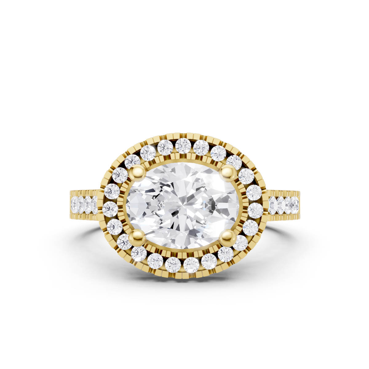 Celestial Crown Diamond Ring view 3