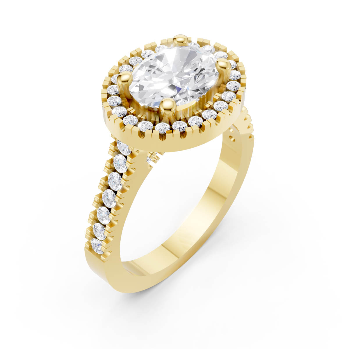 Celestial Crown Diamond Ring view 4