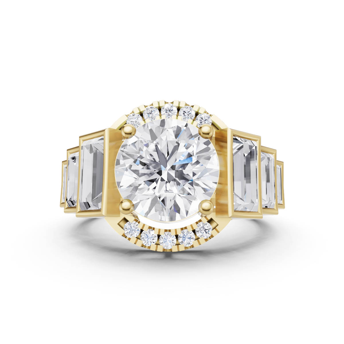 Regal Prism Diamond Ring view 3