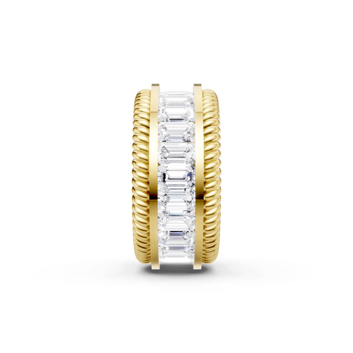Elegant Emerald Band view 3